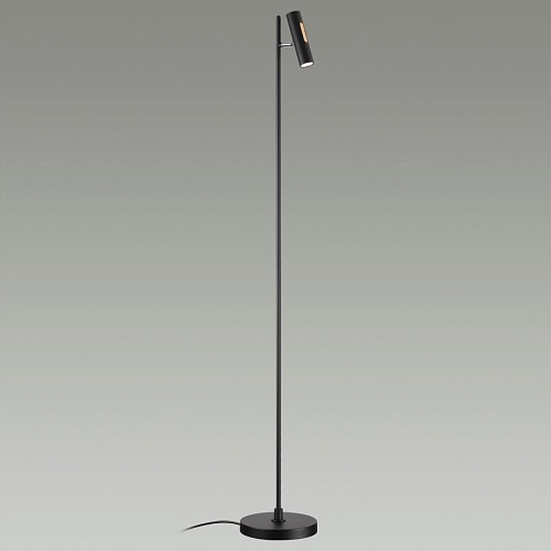 картинка ODEON LIGHT 6643/5FL HIGHTECH ODL24 303 черный/металл/акрил Напольный светильник (выкл. и диммер на 