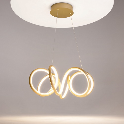 картинка Maytoni Подвесной светильник Изгиб / Curve 2600-3500К 52Вт