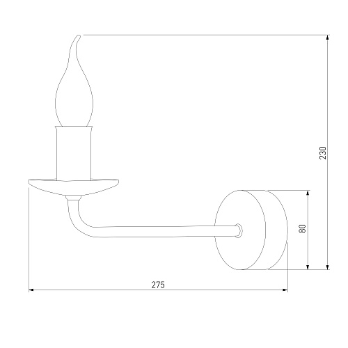 картинка TK Lighting Настенный светильник 10244 Limal
