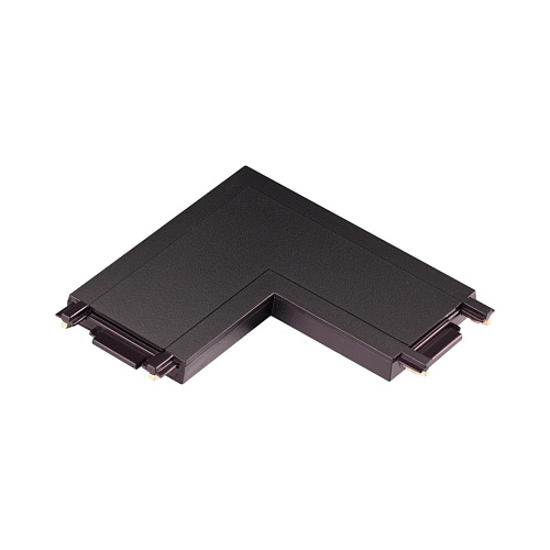 картинка NOVOTECH 135205 SHINO NT23 176 черный Соединитель с токопроводом "L" для низковольтного шинопровода 