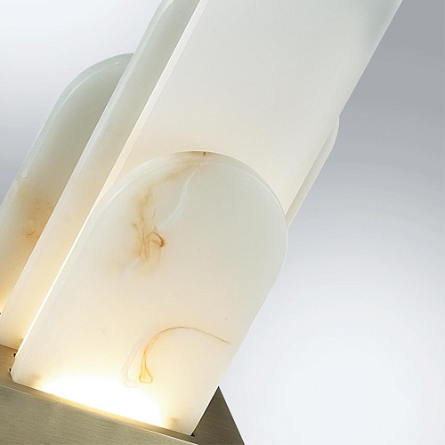 картинка ODEON LIGHT 5437/12TL HIGHTECH ODL_EX25 081 бронзовый брашинг/металл/смола под алебастр/акрил Настол