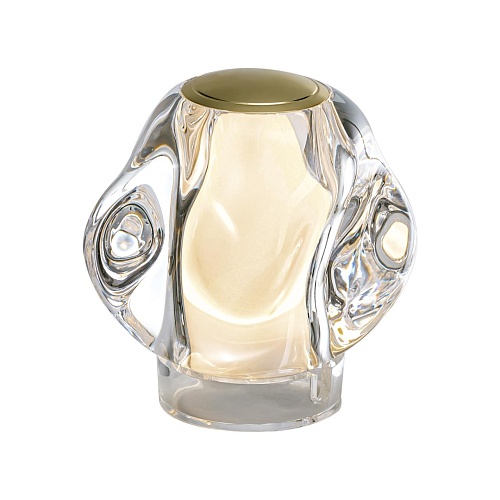 картинка ODEON LIGHT 5085/2TL L-VISION ODL25 563 золото/прозрачный/металл/акрил Настольная лампа 4000K 120Лм 