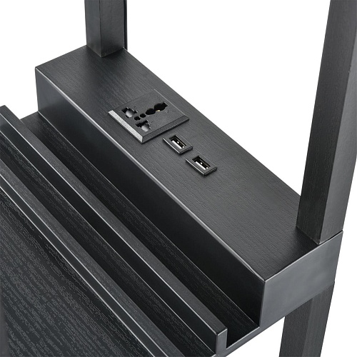 картинка LUMION 8093/1F COMFI LN26 460 черный/белый, дерево/текстиль Торшер Е27 1*60W 220V PRACTIC