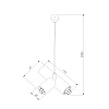 картинка Elektrostandard Module System Набор для подвеса Т-образный с питанием (черный) 85189/00