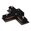 картинка Elektrostandard Коннектор Т-образный для однофазного шинопровода черный TRC-1-1-T-BK