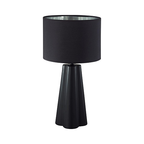 картинка LUMION 8124/1T COMFI LN26 478 черный, керамика/текстиль Настольная лампа E27 1*60W 220V HINAMI