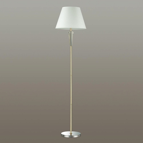 картинка LUMION 3733/1F NEOCLASSI LN19 000 хром, золотой Торшер E27 1*60W 220V LORAINE