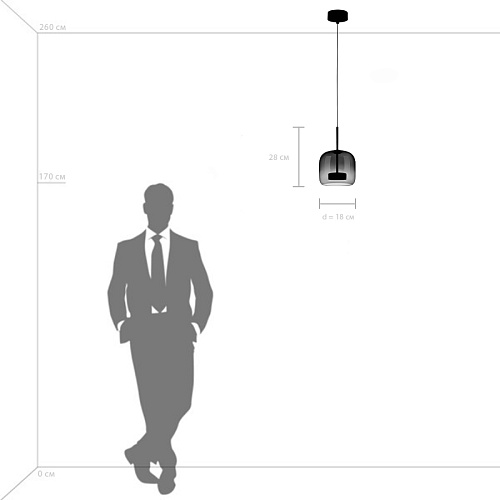 картинка Lightstar Подвес Cupola  804008