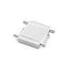 картинка NOVOTECH 135216 SHINO NT23 176 белый Соединитель с токопроводом прямой для низковольтного шинопровод