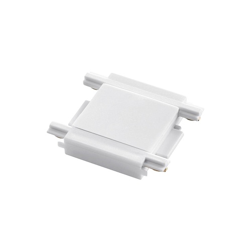 картинка NOVOTECH 135216 SHINO NT23 176 белый Соединитель с токопроводом прямой для низковольтного шинопровод