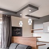 картинка TK Lighting Подвесной светильник с тканевым плафоном 849