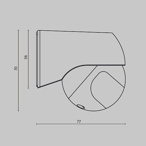 картинка Maytoni Инфракрасный датчик 800Вт