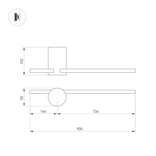 картинка Arlight Бра  033550