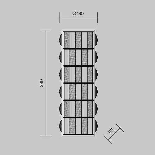 картинка Maytoni Настенный светильник (бра) Кастелло / Castello 3000К 17Вт