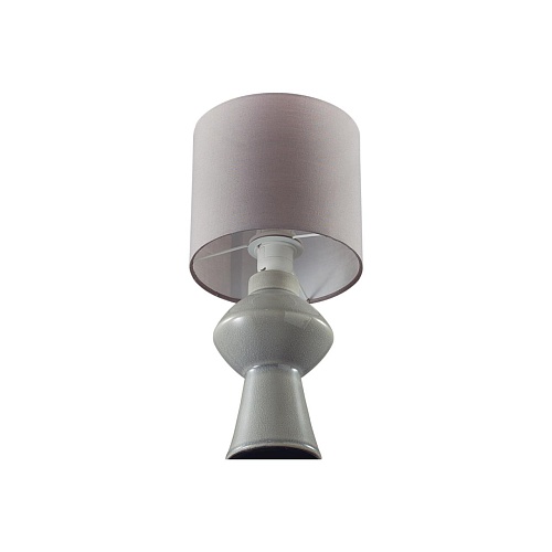 картинка LUMION 8129/1T MODERNI LN26 480 серый, керамика/текстиль Настольная лампа E27 1*60W 220V SEGI