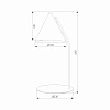 картинка TK Lighting Настольный светильник 16009 Cono