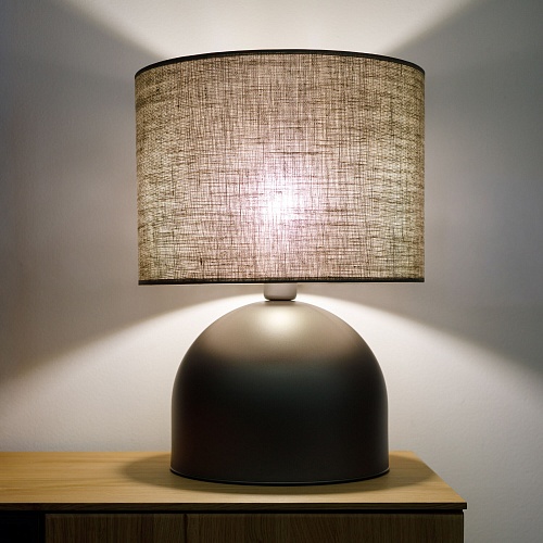 картинка TK Lighting Настольный светильник с тканевым плафоном 16195 Tami