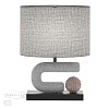 картинка ODEON LIGHT 5410/1TA MODERN ODL_EX23 115 черный матов./серый металл/полирезин/ткань Настольная лампа