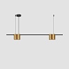картинка Denkirs Подвесной светильник ORBIT DK4061-BK+SG