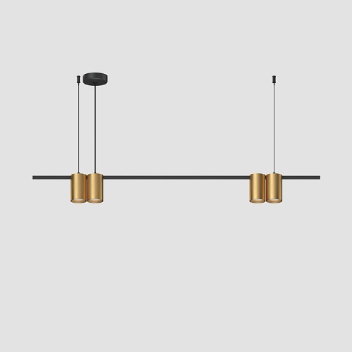 картинка Denkirs Подвесной светильник ORBIT DK4061-BK+SG
