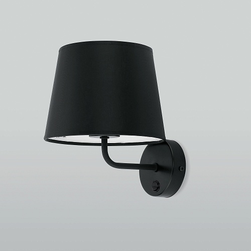 картинка TK Lighting Настенный светильник с тканевым плафоном 1884