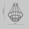 картинка Maytoni Подвесной светильник Рим / Rim 3000-4000К 108Вт