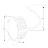 картинка Elektrostandard Светодиодный модуль 7W 3000K 105° BMGU1001