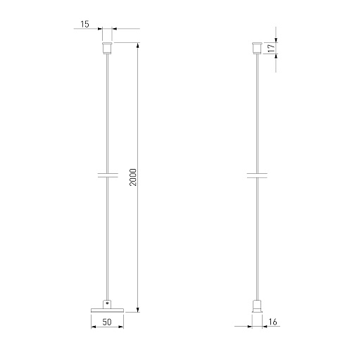 картинка Elektrostandard Titan Line Набор для подвеса титан 85226/00 85226/00
