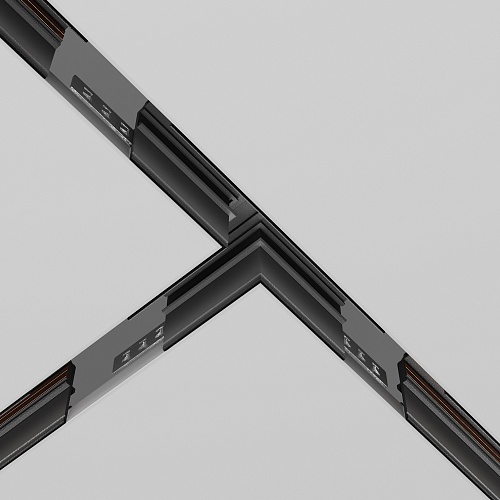 картинка Maytoni Коннектор Т-образный Exility встраиваемый под ГКЛ 9,5мм, черный