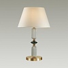 картинка ODEON LIGHT 4861/1TC CLASSIC ODL_EX22 133 золотой/раноцветн.керамика/абажур Настольная лампа E27 1*6
