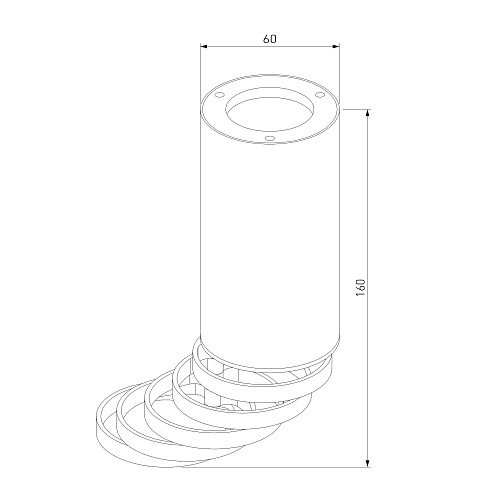 картинка Elektrostandard Накладной точечный светильник DLN102 GU10