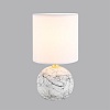 картинка LUMION 8166/1T COUNTY LN26 504 белый, керамика/текстиль Настольная лампа E14 1*40W 220V VILANA