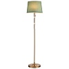 картинка ODEON LIGHT 4887/1F MODERN ODL_EX22 159 бронзовый/зеленый/абажур ткань Торшер E27 1*60W LONDON