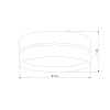 картинка TK Lighting Потолочный светильник 6577 Linobianco
