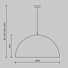 картинка Maytoni Подвесной светильник Купол / Dome E27х5