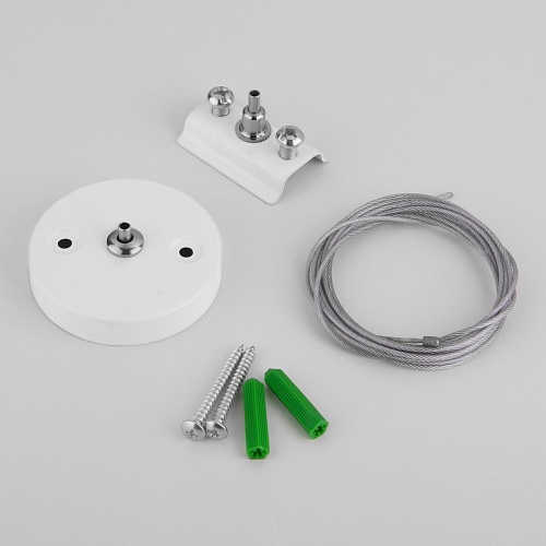 картинка Elektrostandard Набор для подвеса 2 метра белый TRF-1-200-WH