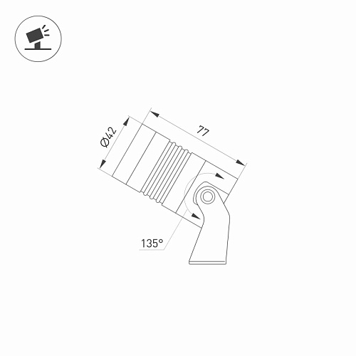 картинка Arlight Прожектор  032652