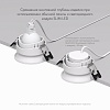 картинка Denkirs Точечный встраиваемый влагозащищенный светильник  DK3103-WH