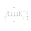 картинка Elektrostandard Точечный светодиодный светильник DSK80 5W 4200K