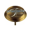 картинка LUMION 6554/6C CLASSI LN26 097 бронза/коньячный/металл/стекло Люстра потолочная E14 6*40W 220V MADON