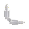 картинка NOVOTECH 135020 PORT NT19 073 белый Гибкий соединитель с токопроводом для однофазного трехжильного ш