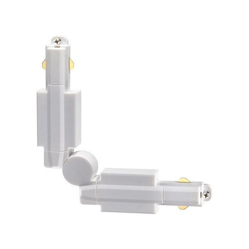 картинка NOVOTECH 135020 PORT NT19 073 белый Гибкий соединитель с токопроводом для однофазного трехжильного ш