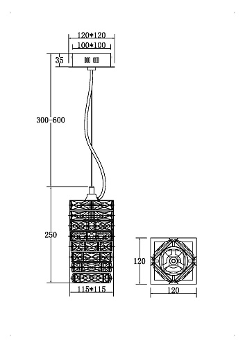 картинка Maytoni Подвесной светильник Спираль / Coil 3000К 3Вт