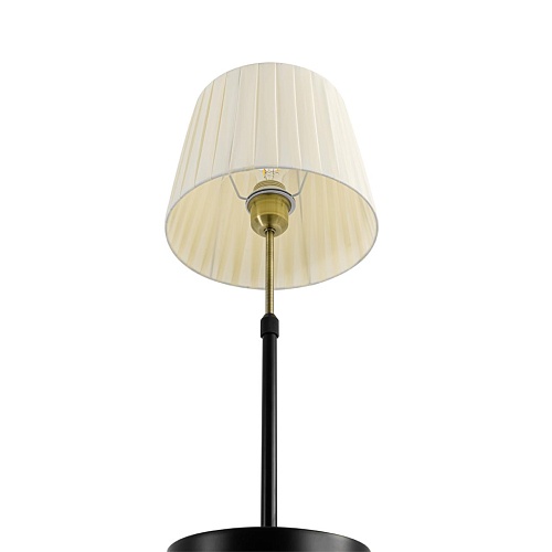 картинка LUMION 8302/1T MODERNI LN26 519 бронза/черный/бежевый, металл/текстиль Настольная лампа E27 1*60W 22
