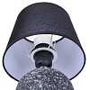 картинка LUMION 8214/1T CLASSI LN26 505 черный, керамика/текстиль Настольная лампа Е27 1*60W 220V TAREKA