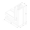 картинка Elektrostandard Коннектор угловой для накладного шинопровода Mini Magnetic 85179/00