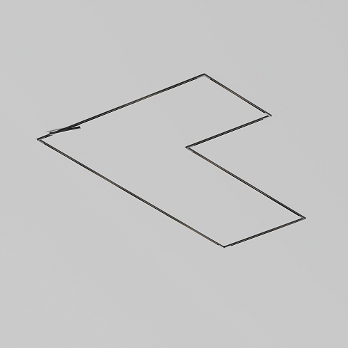 картинка Maytoni Шинопровод 3 м Exility X накладной, черный