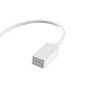картинка NOVOTECH 135222 SHINO NT23 180 белый Токопровод (подвод питания) для низковольт. шинопровода встраив
