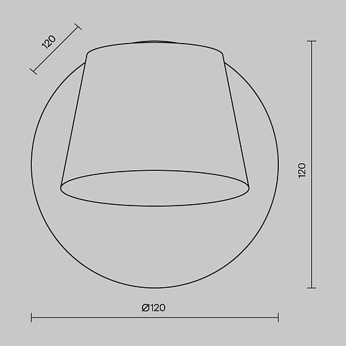 картинка Maytoni Настенный светильник (бра) Пиксель / Pixel 3000К 7Вт