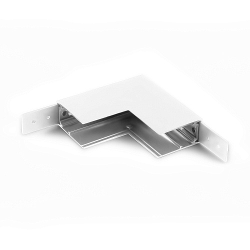 картинка Elektrostandard Slim Magnetic Коннектор угловой внутренний для накладного шинопровода (белый) 85091/